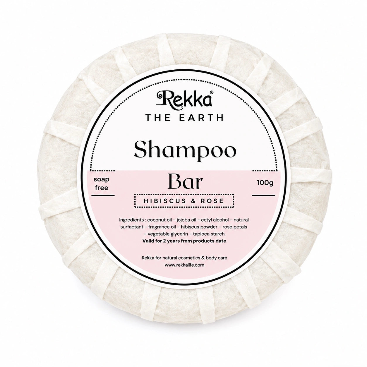 Shampoo Bar Hibiscus  Rose